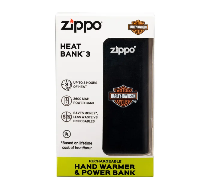 Harley-Davidson Color Image B&S Heatbank Rechargeable Handwarmer