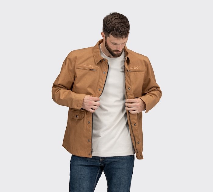 Men's Courier Canvas Riding Jacket