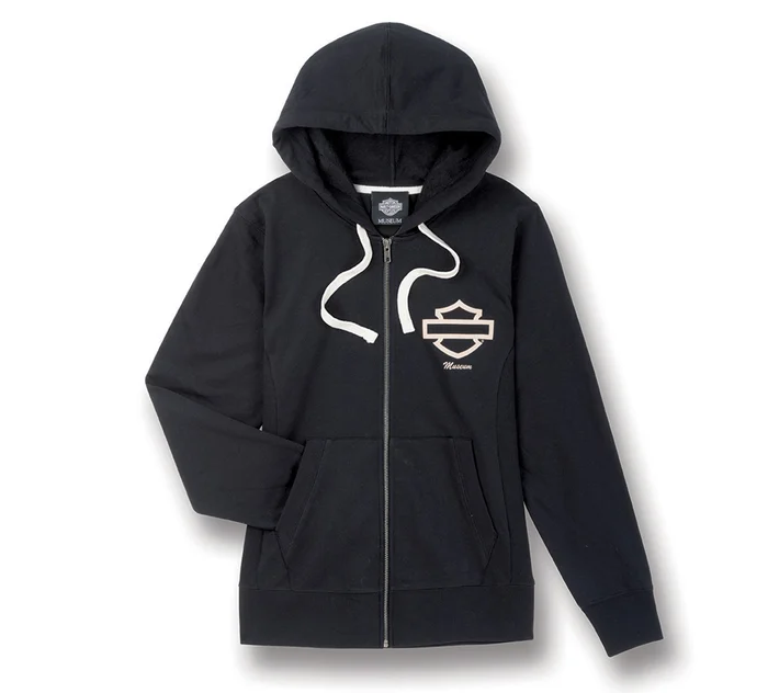 Women's Full Zip Front 120th Anniversary Hoodie
