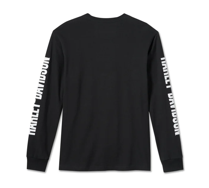 Men's Bar & Shield Long Sleeve Tee