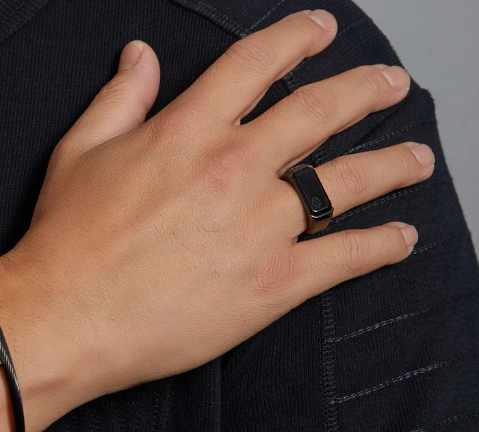 Blackout Onyx Signet Ring