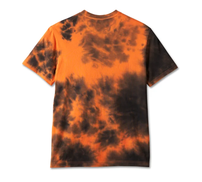Men's Bar & Shield Tie Dye Tee