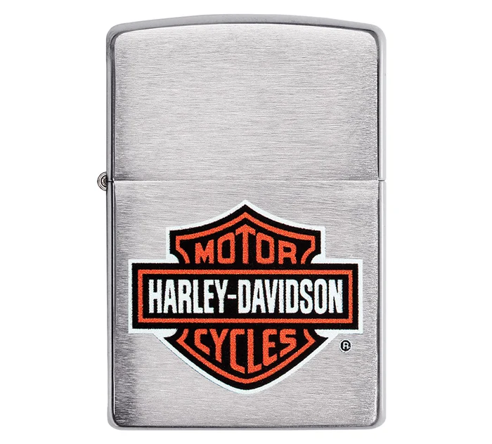 Harley-Davidson Logo Chrome Windproof Lighter