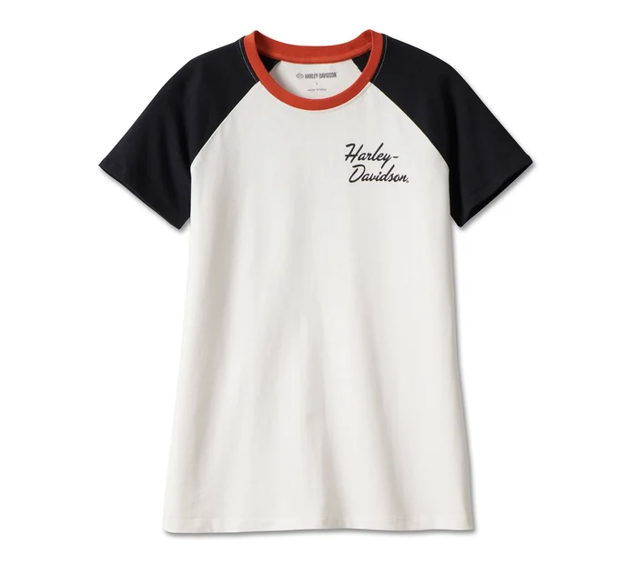 Women's Essential Raglan Ringer Tee