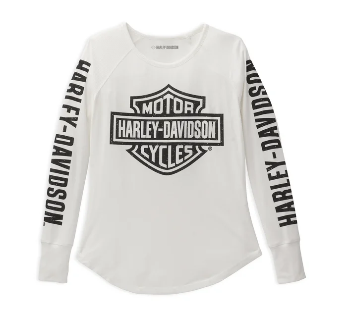 Women's Authentic Bar & Shield Rib-Knit Top