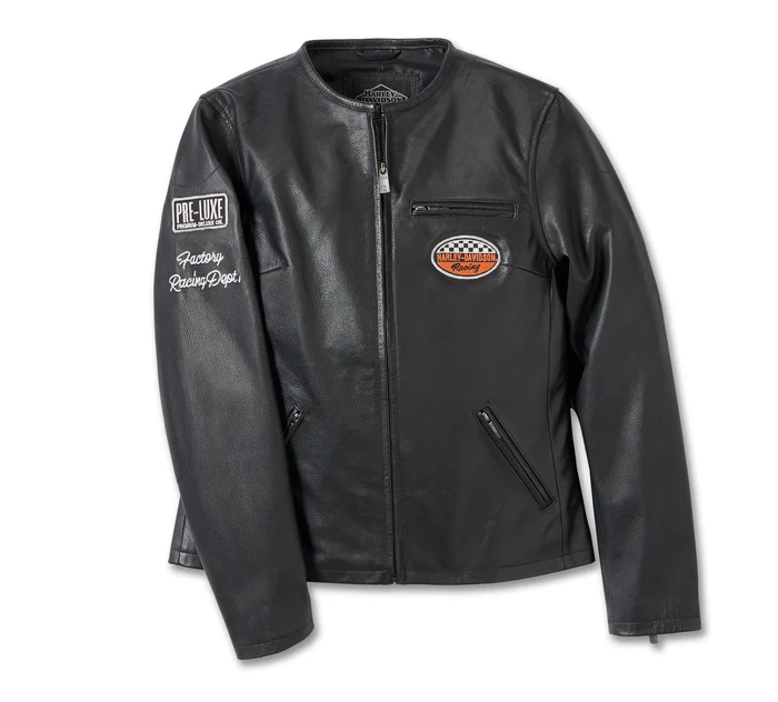 Women's 120th Anniversary Cafe Racer Leather Jacket