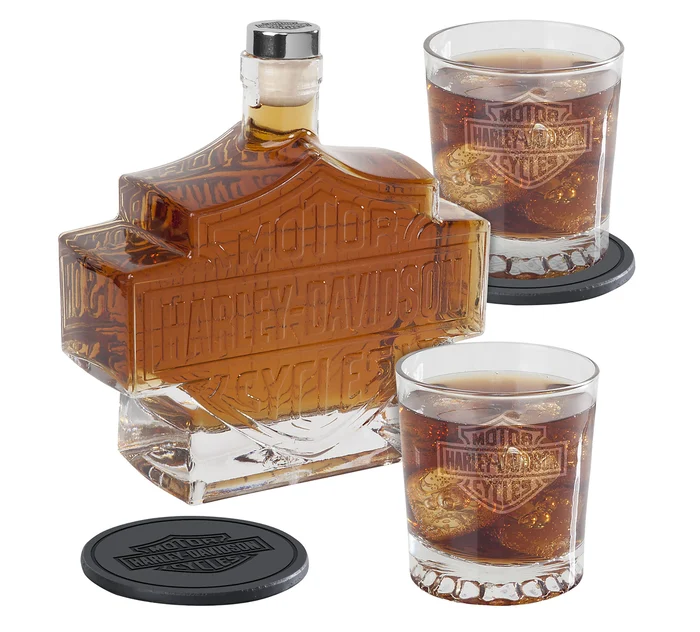 Bar & Shield Decanter Set