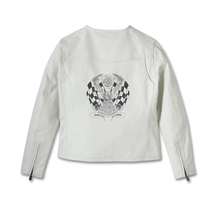 Women's 120th Anniversary Cafe Racer Leather Jacket