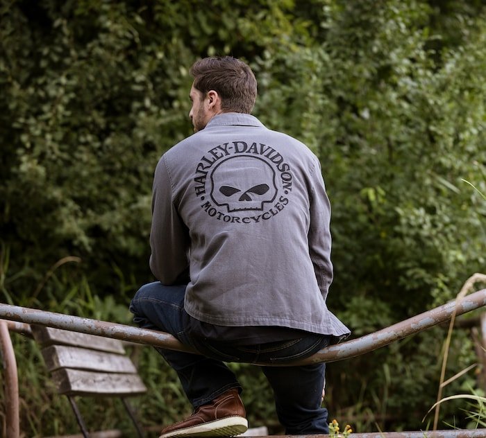 Men's Willie G Skull Casual Jacket