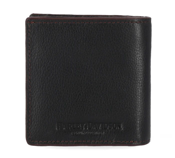 Women's 120th Zip Billfold Pebble Leather Wallet