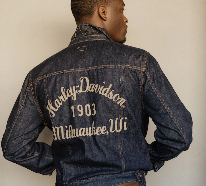 Harley Davidson x Champion by Todd Snyder - Davidson Trucker Jacket