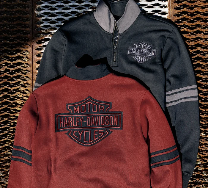 Men's Bar & Shield 1/4 Zip Sweatshirt