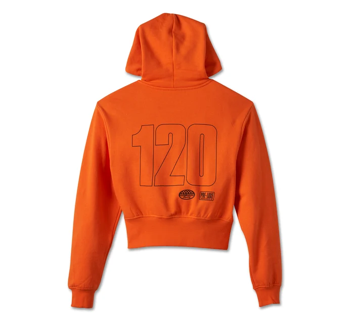 Women's 120th Anniversary Zip Front Hoodie