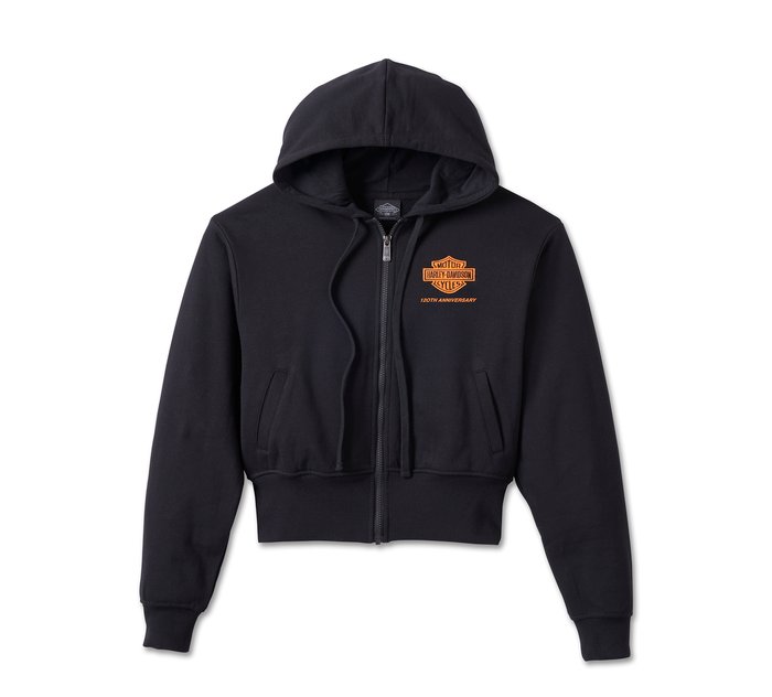 Women's 120th Anniversary Zip Front Hoodie