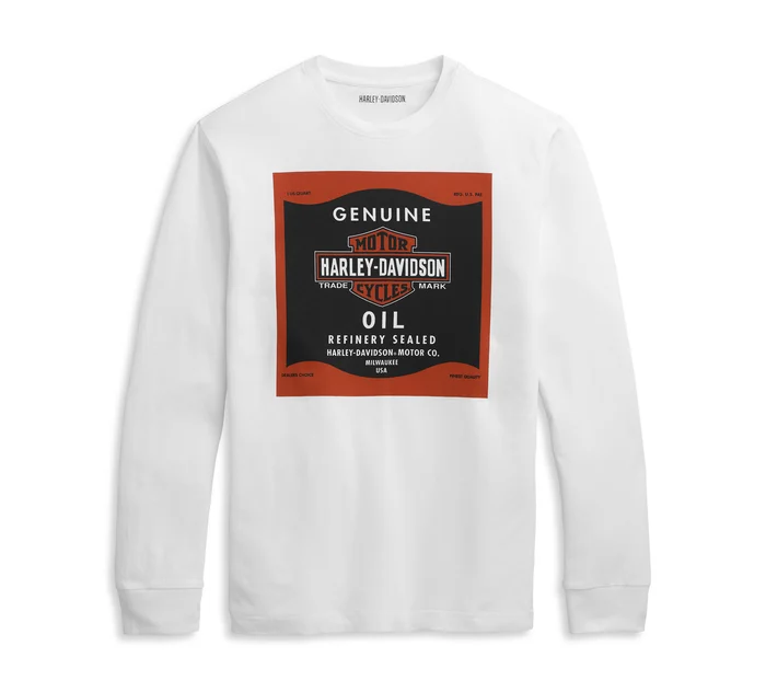 Men's Genuine Oil Can Long Sleeve Tee