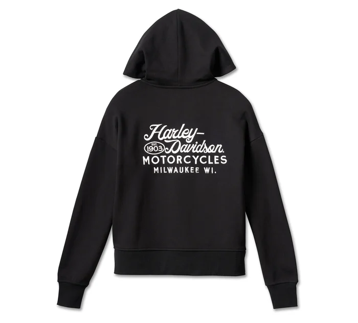 Women's Valley Rumblers V-Neck Pullover Hoodie - Light Mahogany Heather