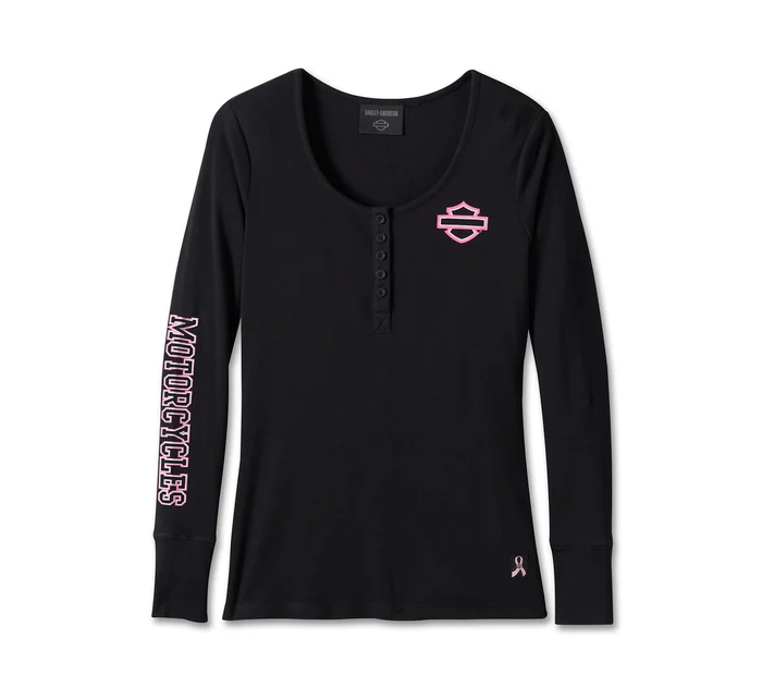 Women's Pink Label Henley