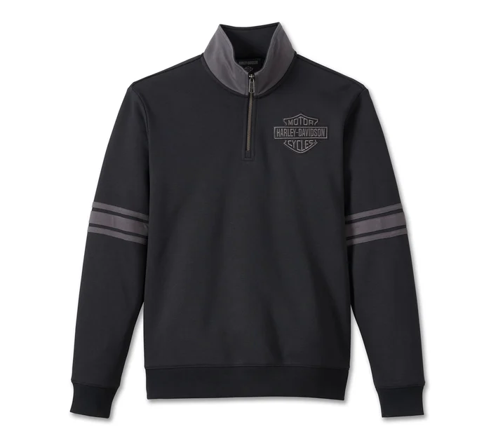 Men's Bar & Shield 1/4 Zip Sweatshirt
