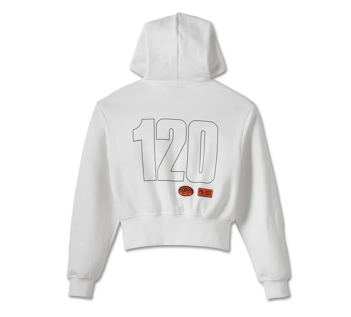 Women's 120th Anniversary Zip Front Hoodie