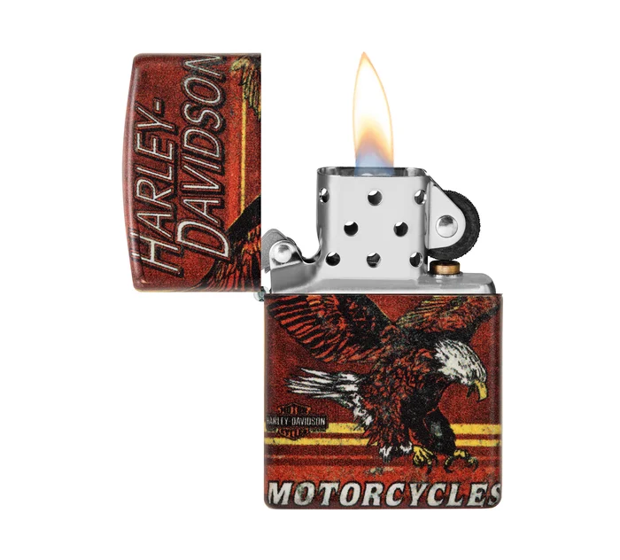 Harley Davidson Eagle 540 Color Image Windproof Lighter