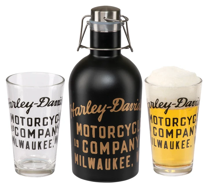 Stainless Steel Growler Gift Set