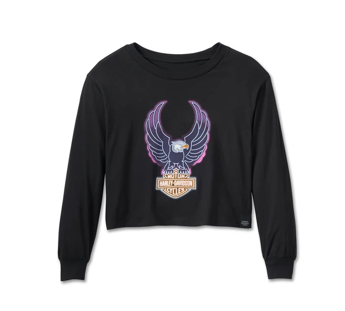 Women's Long Sleeve Neon Eagle Knit