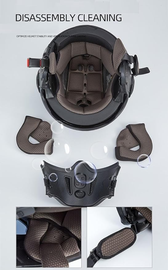 Harleydavidson Motorcycle 3/4 Half Helmet