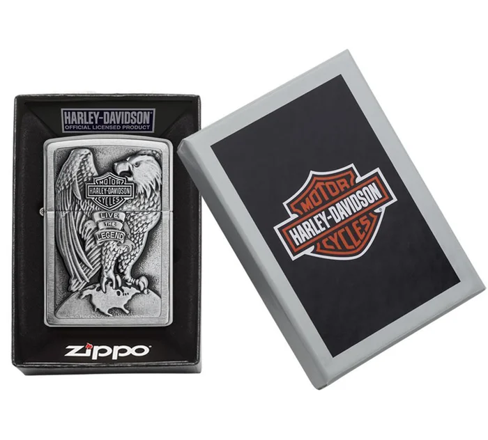 Harley-Davidson Majestic Eagle Emblem Windproof Lighter