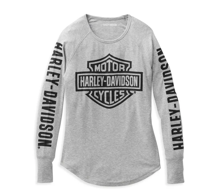 Women's Authentic Bar & Shield Rib-Knit Top