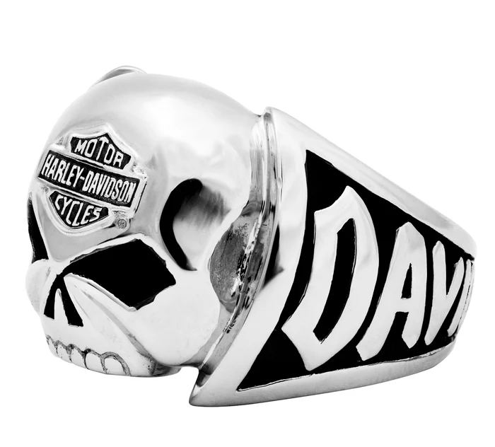 Men's Steel Skull Ring