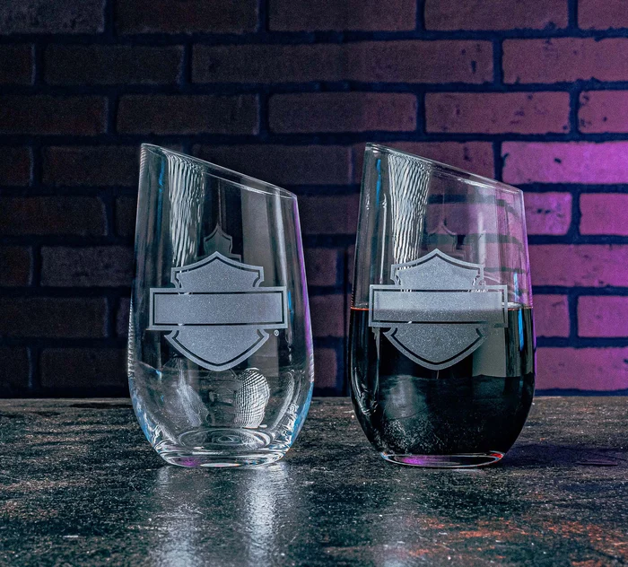 Open B&S Stemless Wine Glass Set of 2