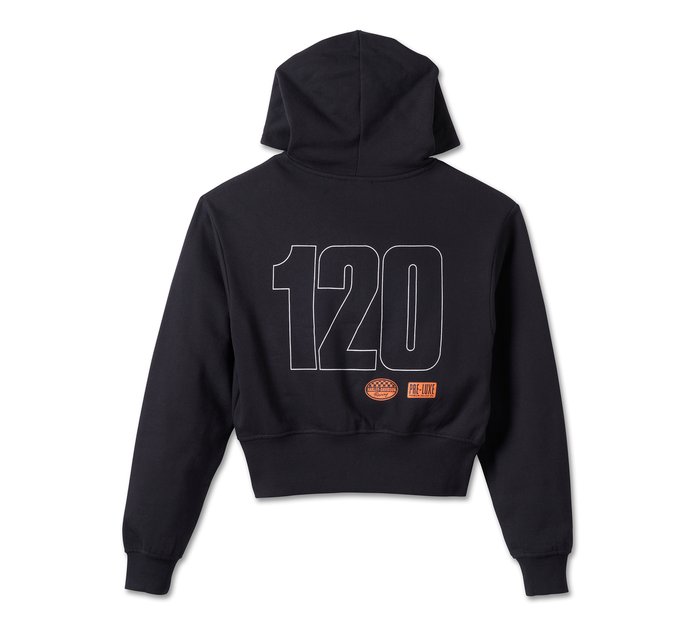 Women's 120th Anniversary Zip Front Hoodie