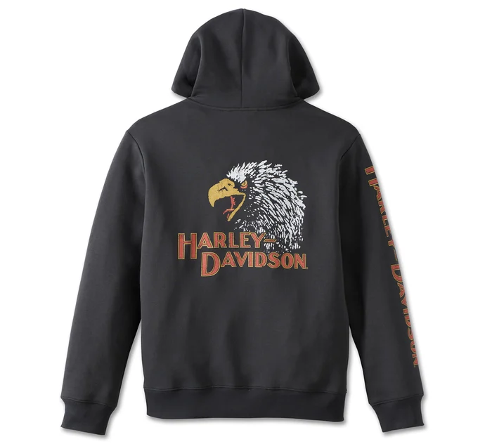 Men's Classic Eagle Zip-Up Hoodie
