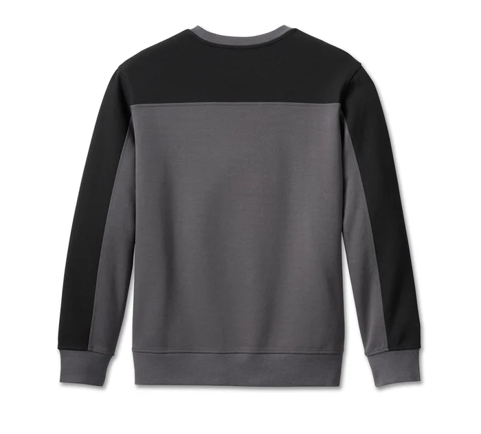 Men's Bar & Shield Colorblock Sweatshirt
