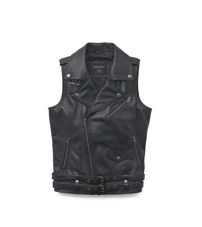 Women's Pierce Leather Vest