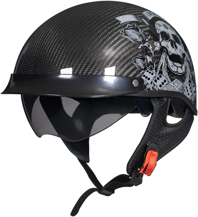 Motorcycle Helmets Men Half Face Helmets