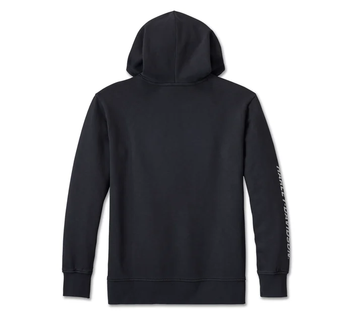 Women's Oversized Street Machine Bar & Shield Pull Over