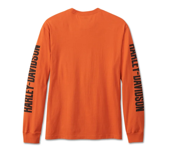 Men's Bar & Shield Long Sleeve Tee