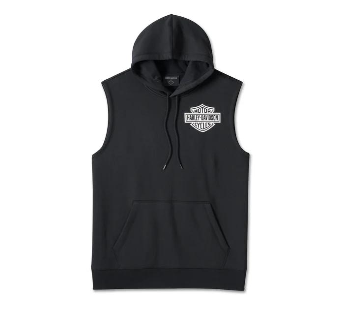 Men's Screamin' Eagle Sleeveless Hoodie