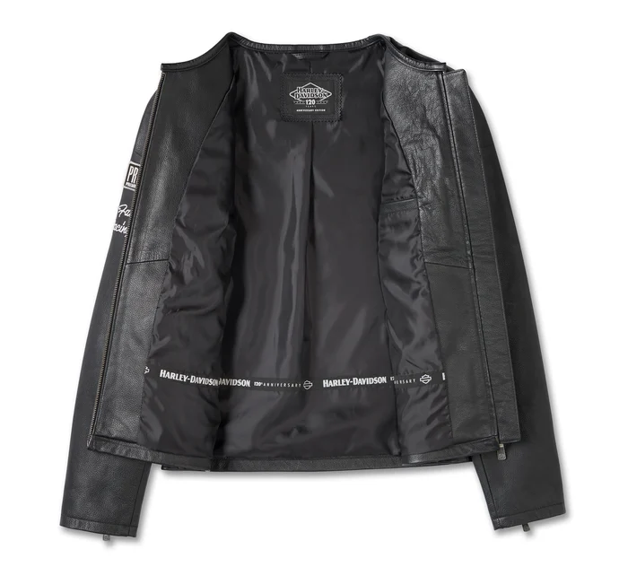 Women's 120th Anniversary Cafe Racer Leather Jacket