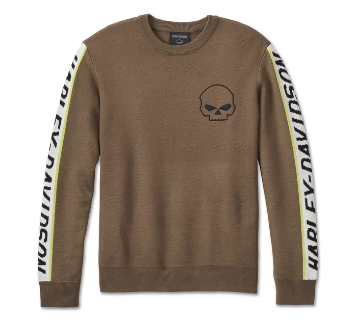 Men's Willie G Skull Viper Sweater