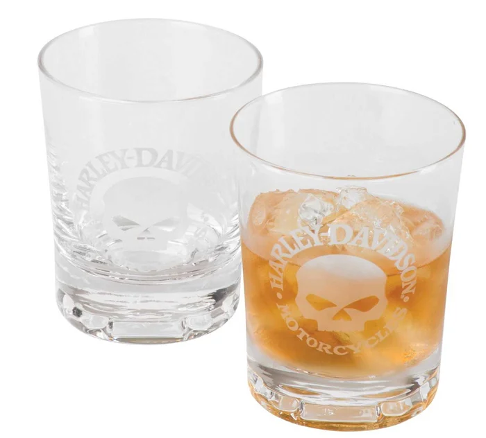 Willie G. Skull Tumbler Set of 2