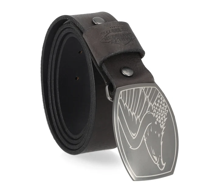 Men's 120th Exploded Eagle Plaque Snap On Buckle