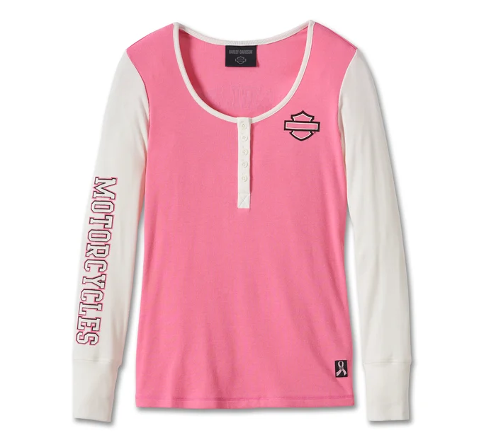Women's Pink Label Henley