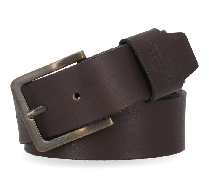 Men's 120th Pebble Snap On Buckle Belt