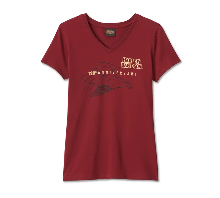 Women's 120th Anniversary United V-Neck Tee