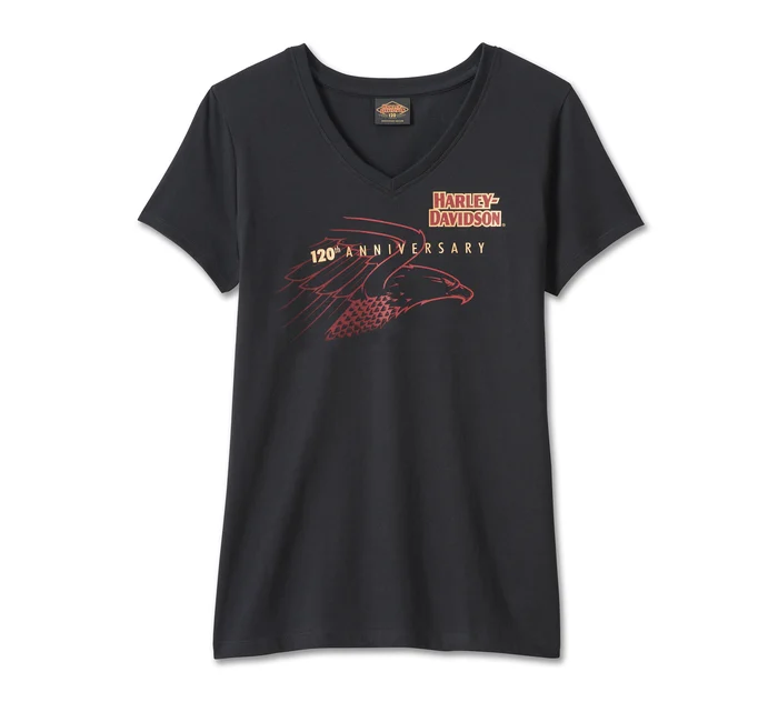 Women's 120th Anniversary United V-Neck Tee