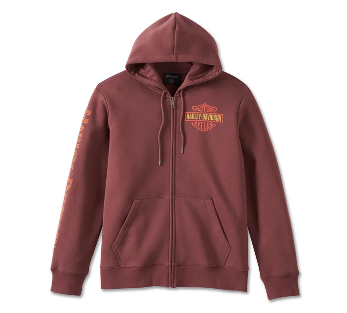 Men's Classic Eagle Zip-Up Hoodie