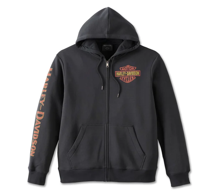 Men's Classic Eagle Zip-Up Hoodie