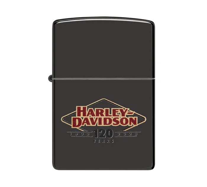 Harley-Davidson 120th Anniversary High Polish Windproof Lighter